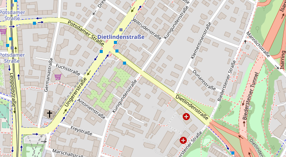 Steuerberater auf Satellitenbild