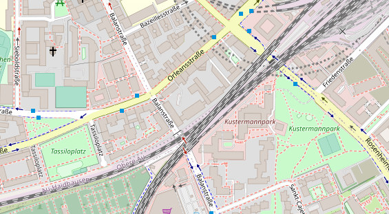 Steuerberater auf Satellitenbild