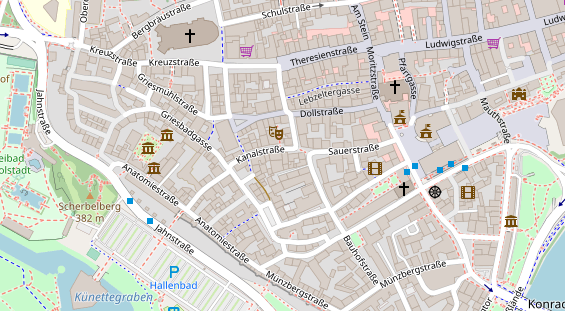 Steuerberater auf Satellitenbild