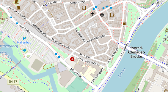 Steuerberater auf Satellitenbild