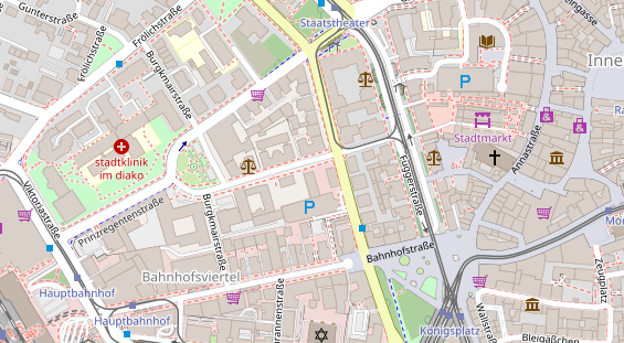 Steuerberater auf Satellitenbild