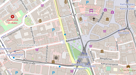 Steuerberater auf Satellitenbild