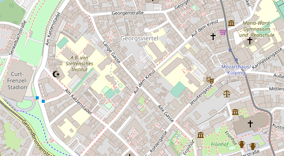 Steuerberater auf Satellitenbild