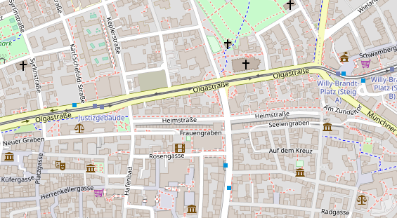 Steuerberater auf Satellitenbild