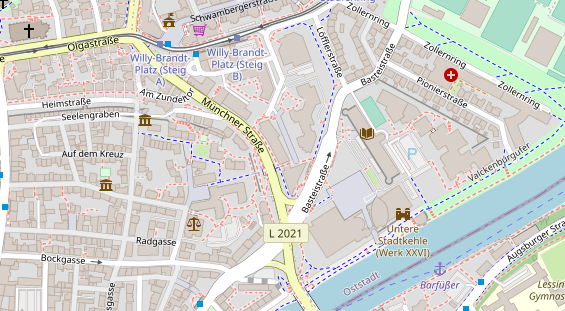 Steuerberater auf Satellitenbild