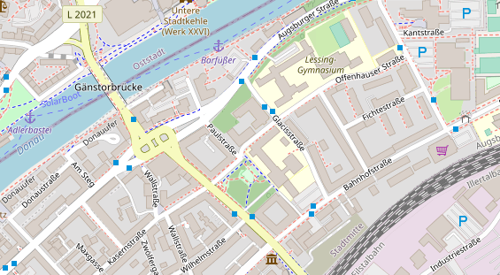 Steuerberater auf Satellitenbild