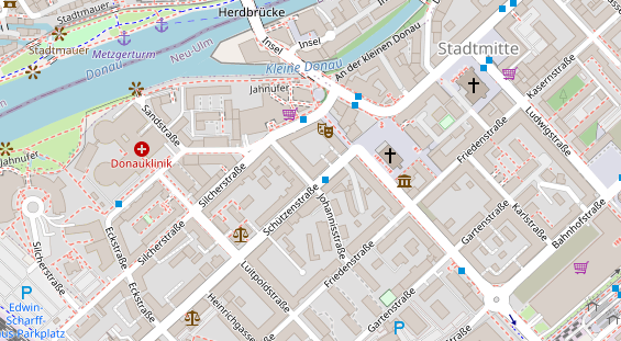 Steuerberater auf Satellitenbild