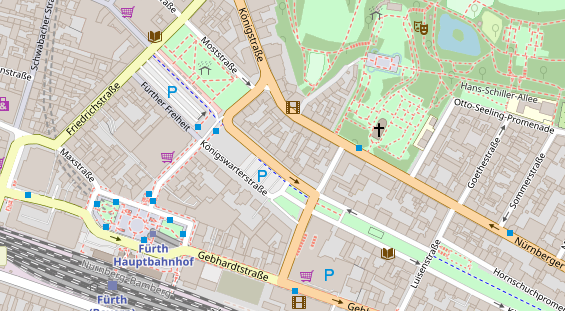 Steuerberater auf Satellitenbild