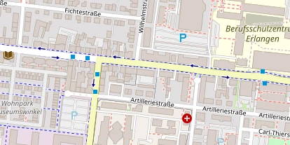 Steuerberater auf Satellitenbild