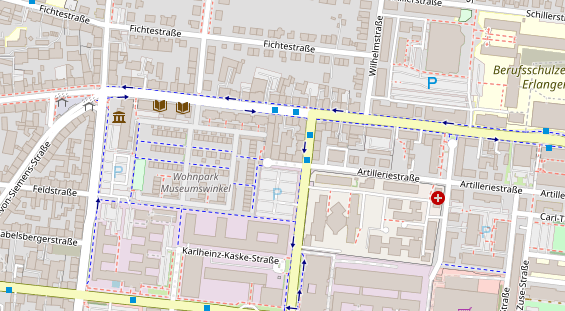 Steuerberater auf Satellitenbild