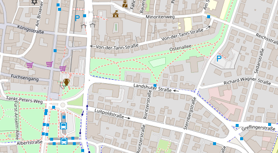 Steuerberater auf Satellitenbild