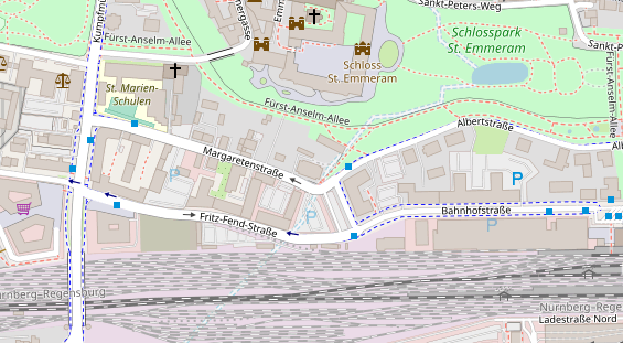 Steuerberater auf Satellitenbild