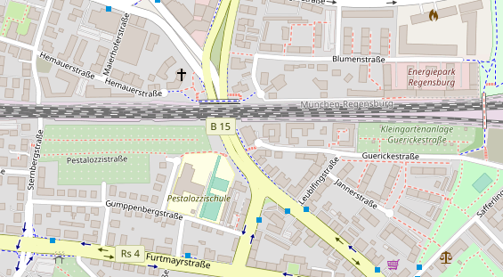 Steuerberater auf Satellitenbild