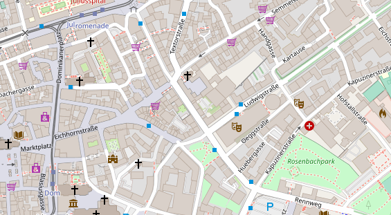 Steuerberater auf Satellitenbild