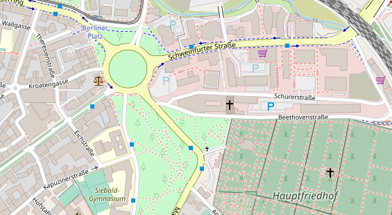 Steuerberater auf Satellitenbild