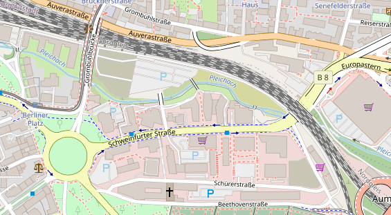 Steuerberater auf Satellitenbild