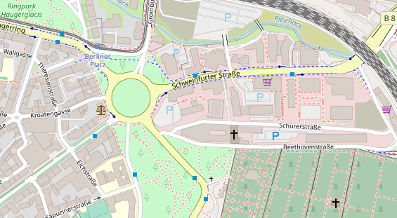Steuerberater auf Satellitenbild