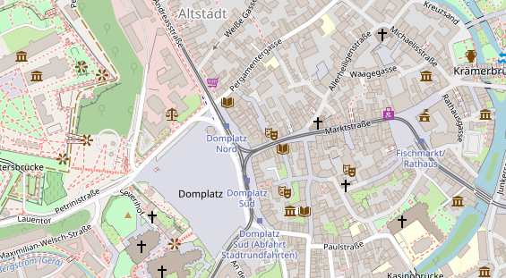 Steuerberater auf Satellitenbild