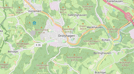 Steuerberater auf Karte