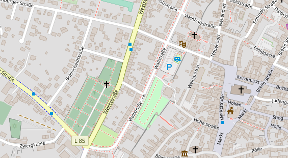 Steuerberater auf Satellitenbild