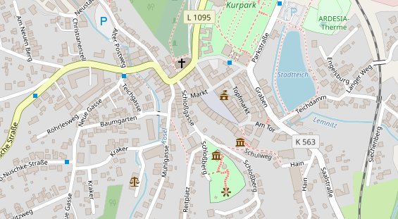 Steuerberater auf Karte