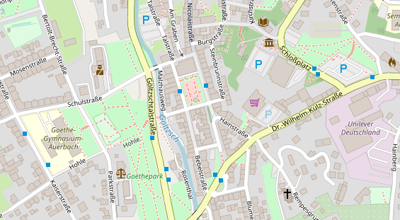 Steuerberater auf Satellitenbild