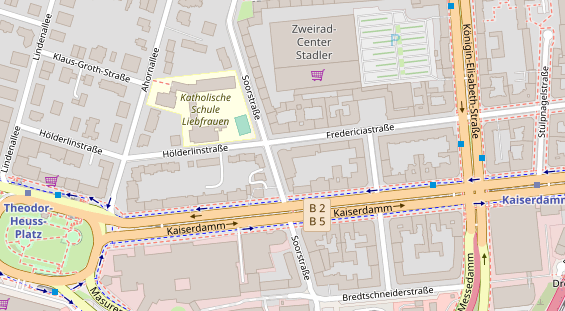 Steuerberater auf Satellitenbild