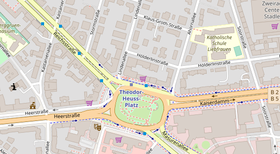 Steuerberater auf Satellitenbild