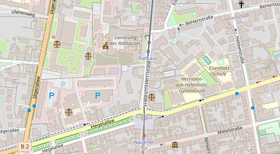 Steuerberater auf Satellitenbild