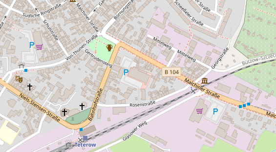 Steuerberater auf Karte