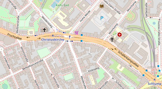 Steuerberater auf Satellitenbild