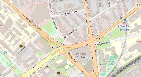 Steuerberater auf Satellitenbild