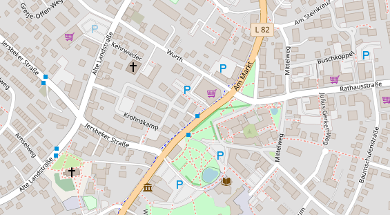 Steuerberater auf Karte