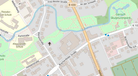 Steuerberater auf Satellitenbild