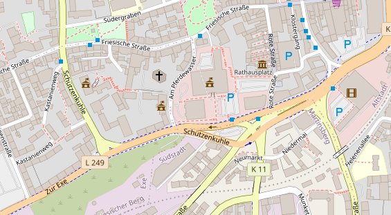 Steuerberater auf Satellitenbild