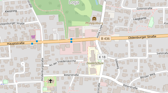 Steuerberater auf Karte