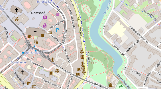 Steuerberater auf Satellitenbild