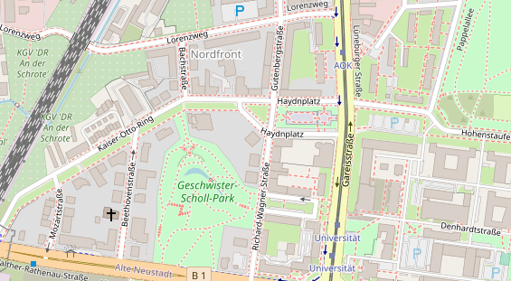 Steuerberater auf Satellitenbild