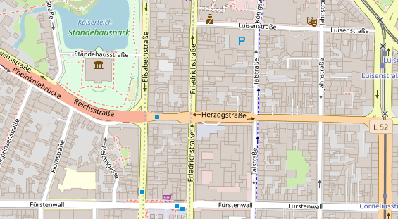 Steuerberater auf Satellitenbild