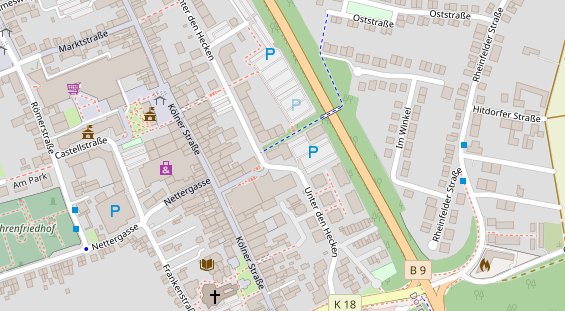 Steuerberater auf Satellitenbild