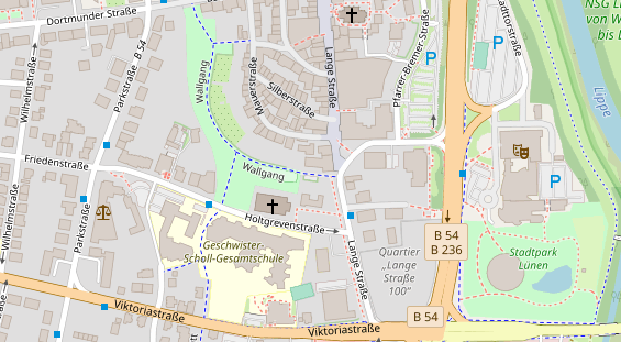 Steuerberater auf Satellitenbild