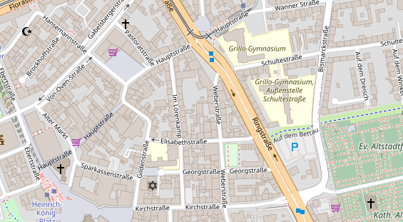 Steuerberater auf Satellitenbild