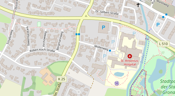 Steuerberater auf Satellitenbild