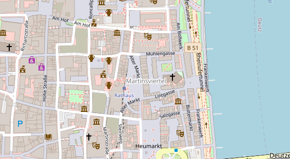 Steuerberater auf Satellitenbild