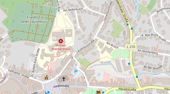 Steuerberater auf Satellitenbild