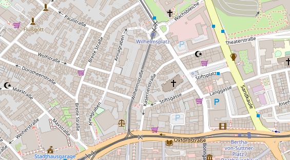 Steuerberater auf Satellitenbild