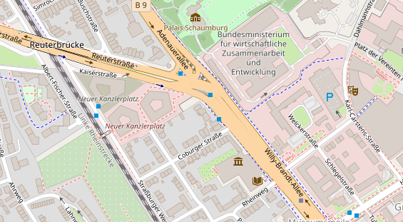 Steuerberater auf Satellitenbild