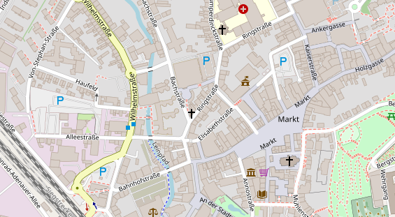 Steuerberater auf Karte