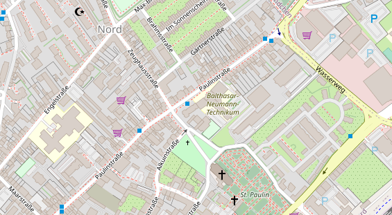 Steuerberater auf Satellitenbild