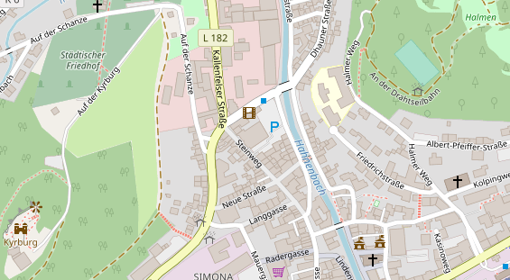 Steuerberater auf Satellitenbild